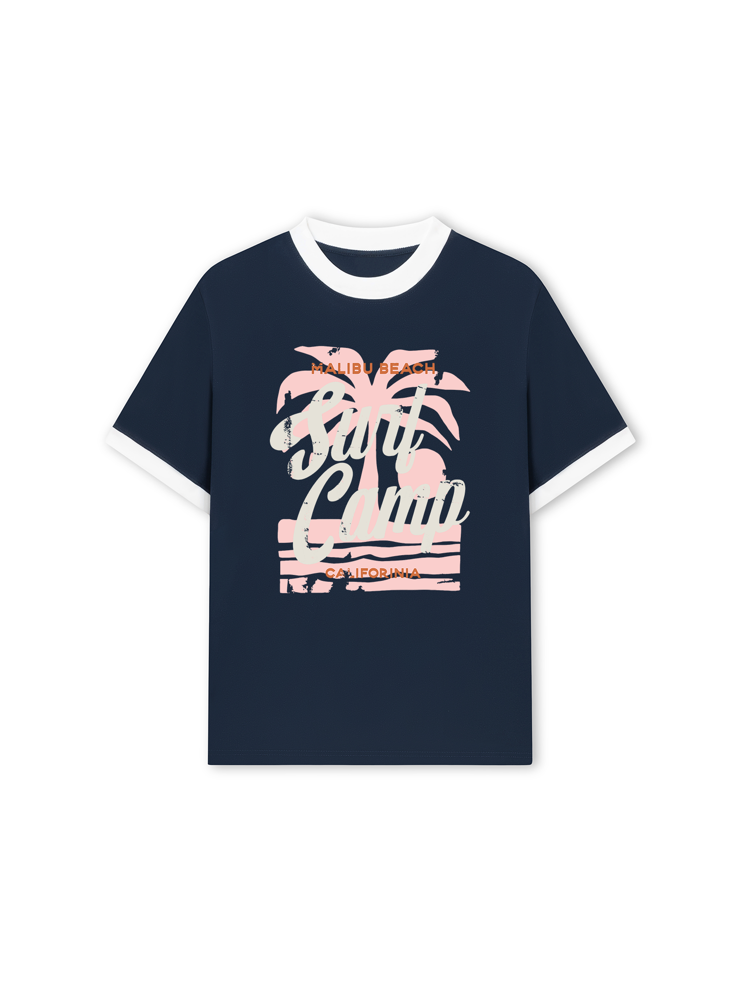 Áo Thun Ringer Relaxed Fit Surf Camp