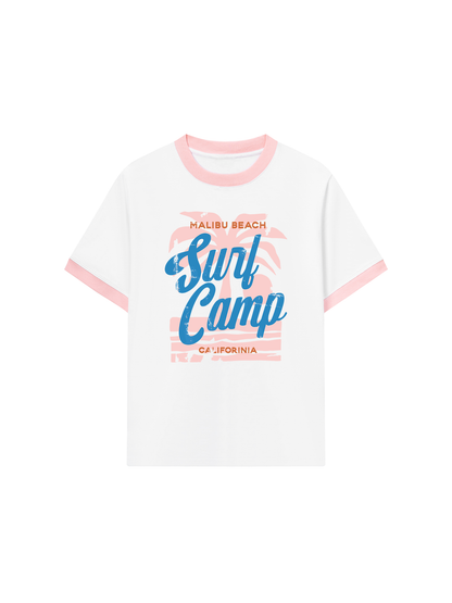 Áo Thun Ringer Relaxed Fit Surf Camp