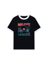 Áo Thun Ringer Relaxed Fit Welcome To Paradise