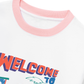 Áo Thun Ringer Relaxed Fit Welcome To Paradise