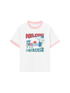 Áo Thun Ringer Relaxed Fit Welcome To Paradise