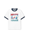 Áo Thun Ringer Relaxed Fit Welcome To Paradise