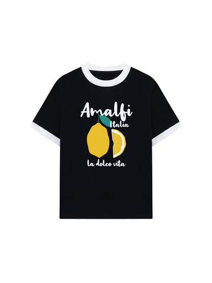 Áo Thun Ringer Relaxed Fit Amalfi Italia