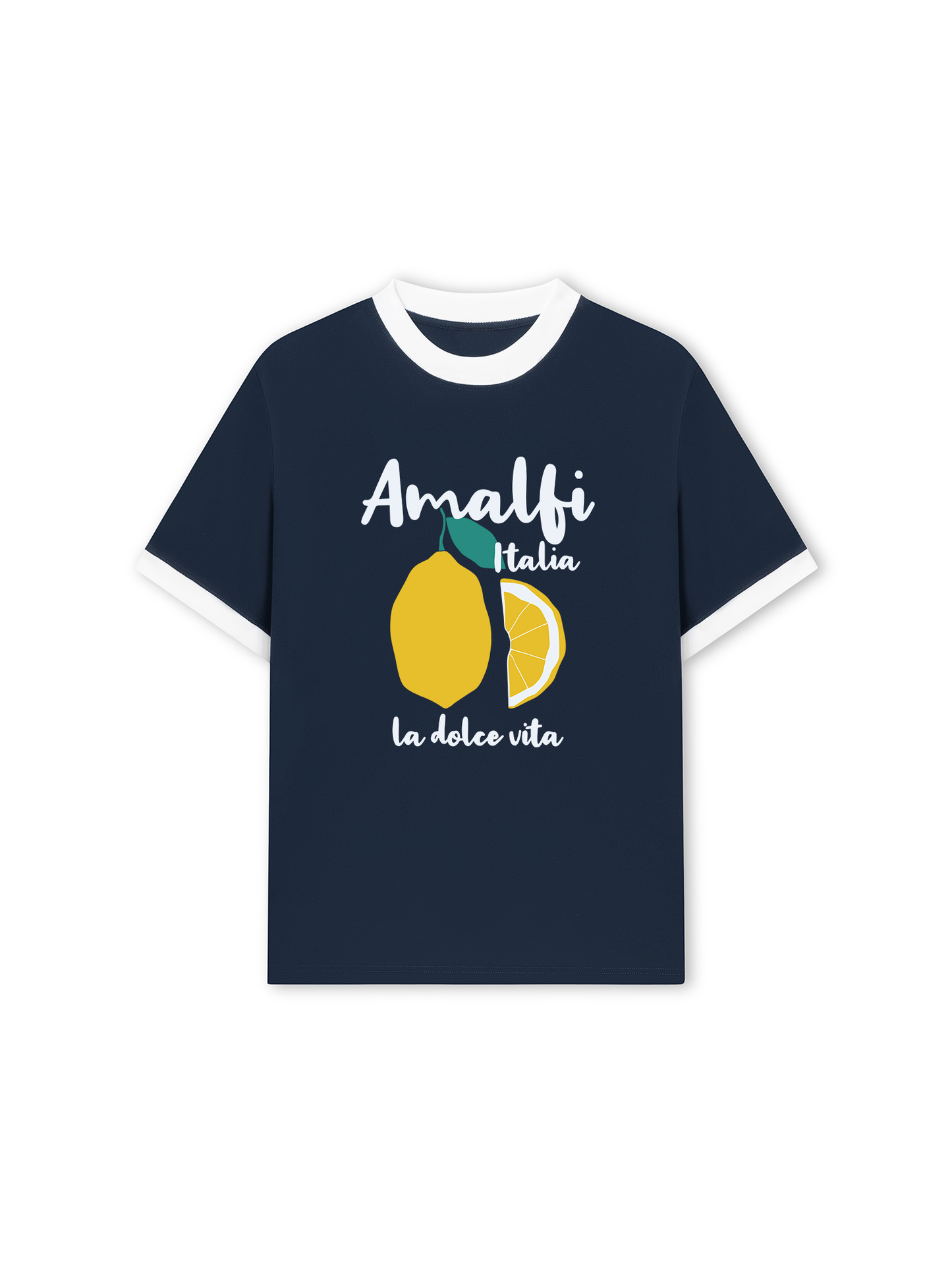 Áo Thun Ringer Relaxed Fit Amalfi Italia