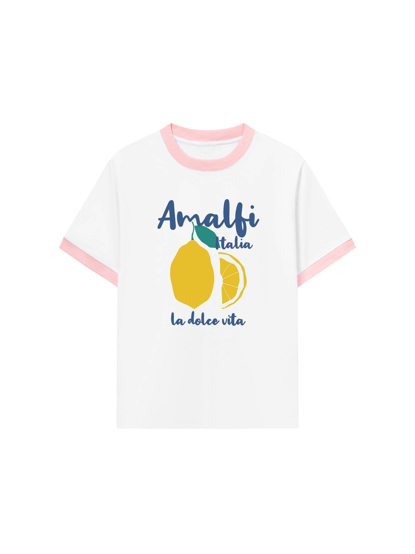 Áo Thun Ringer Relaxed Fit Amalfi Italia