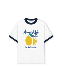 Áo Thun Ringer Relaxed Fit Amalfi Italia