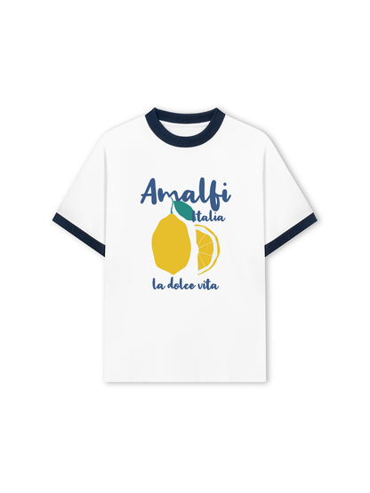Áo Thun Ringer Relaxed Fit Amalfi Italia