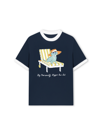 Áo Thun Ringer Relaxed Fit Big Pawsonality