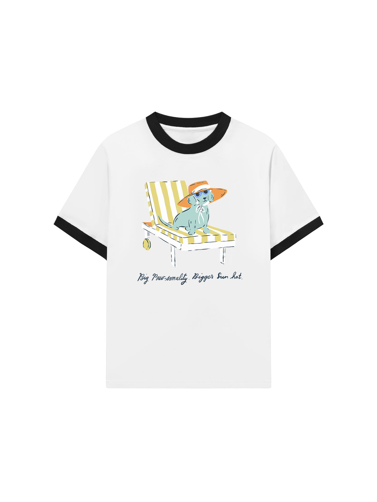Áo Thun Ringer Relaxed Fit Big Pawsonality
