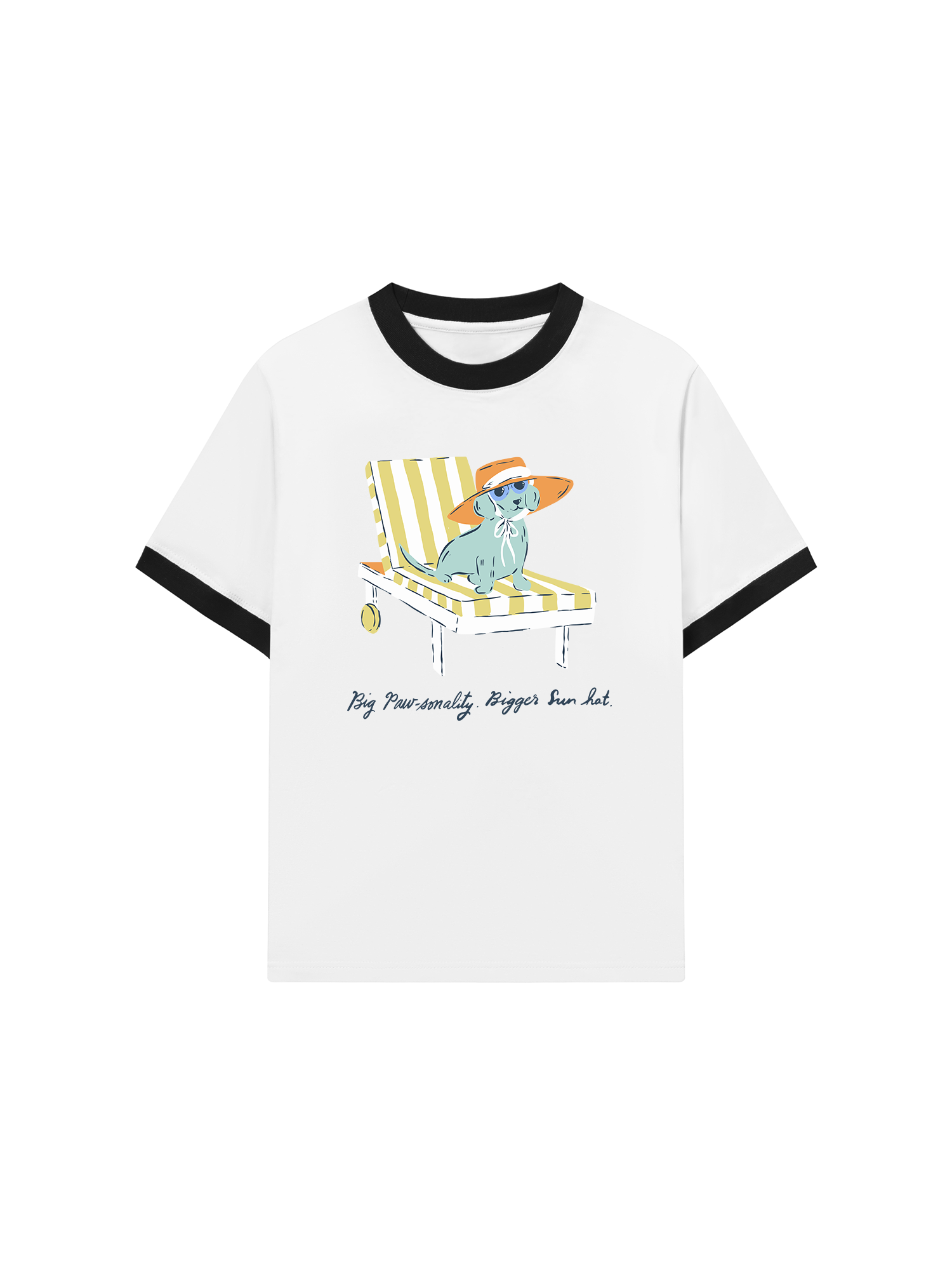 Áo Thun Ringer Relaxed Fit Big Pawsonality