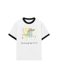 Áo Thun Ringer Relaxed Fit Big Pawsonality
