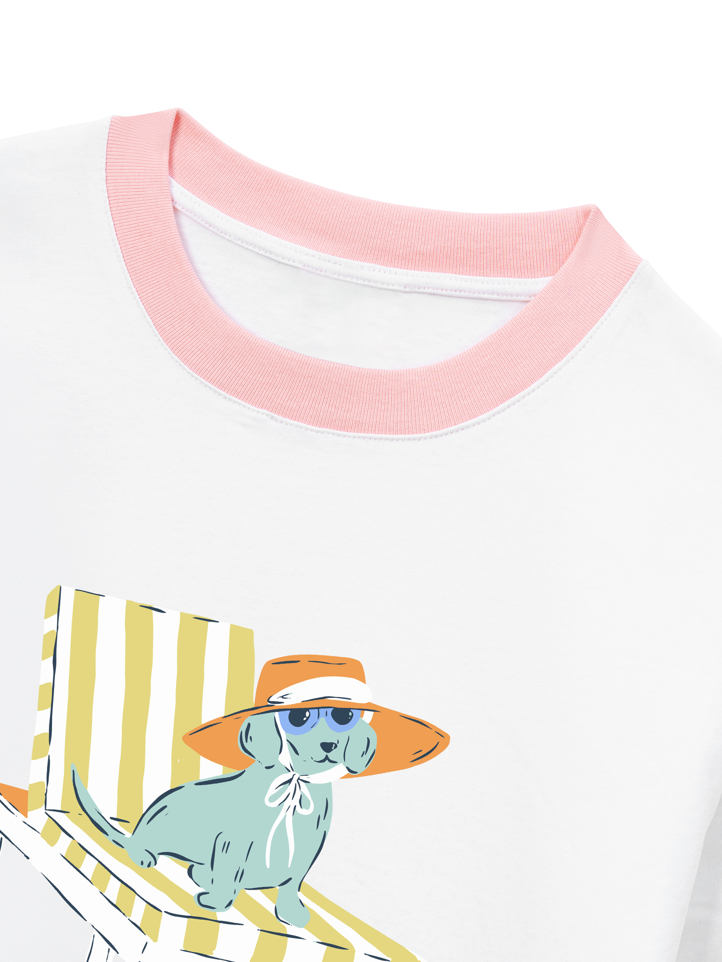 Áo Thun Ringer Relaxed Fit Big Pawsonality