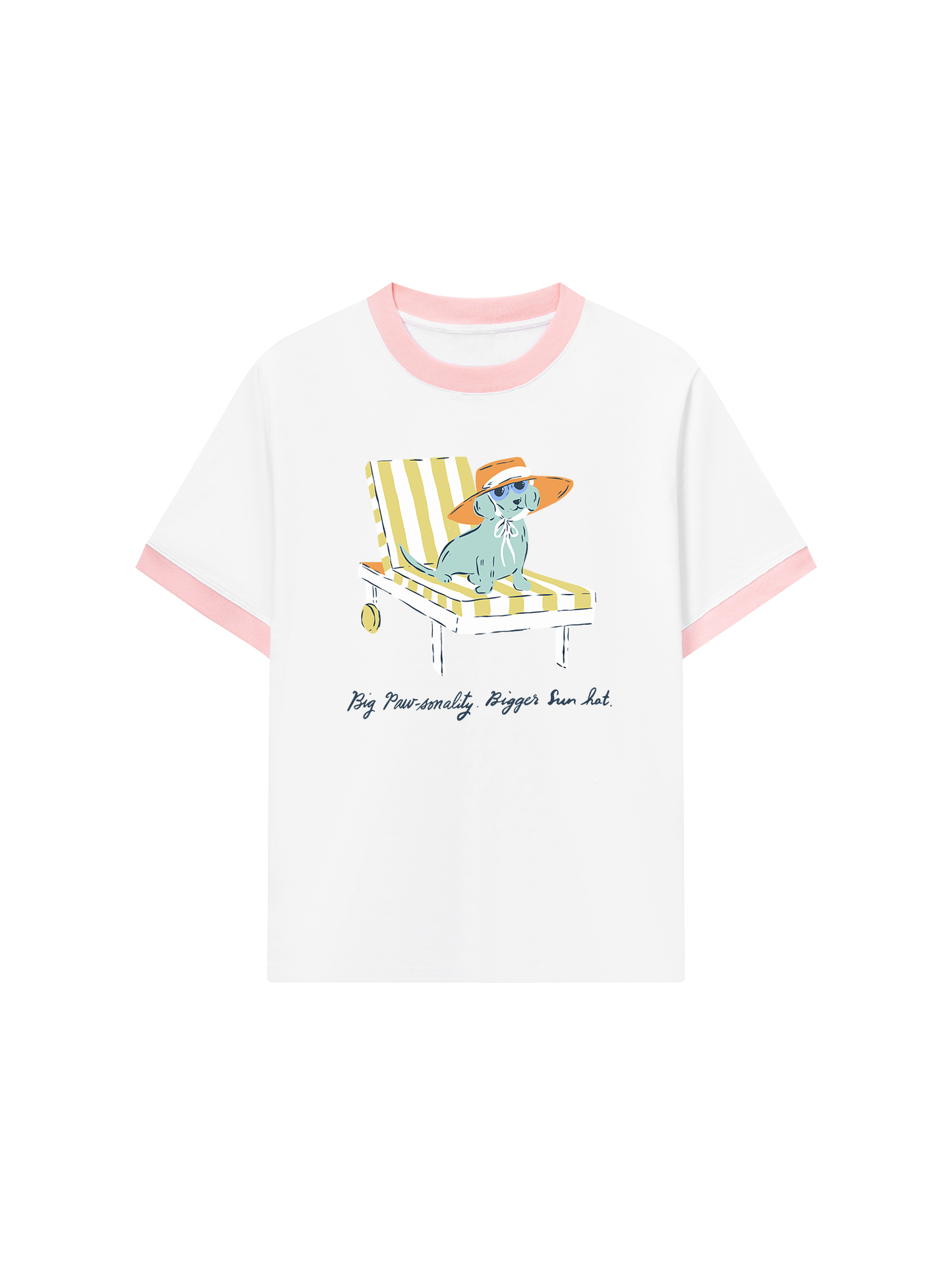 Áo Thun Ringer Relaxed Fit Big Pawsonality