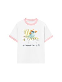 Áo Thun Ringer Relaxed Fit Big Pawsonality