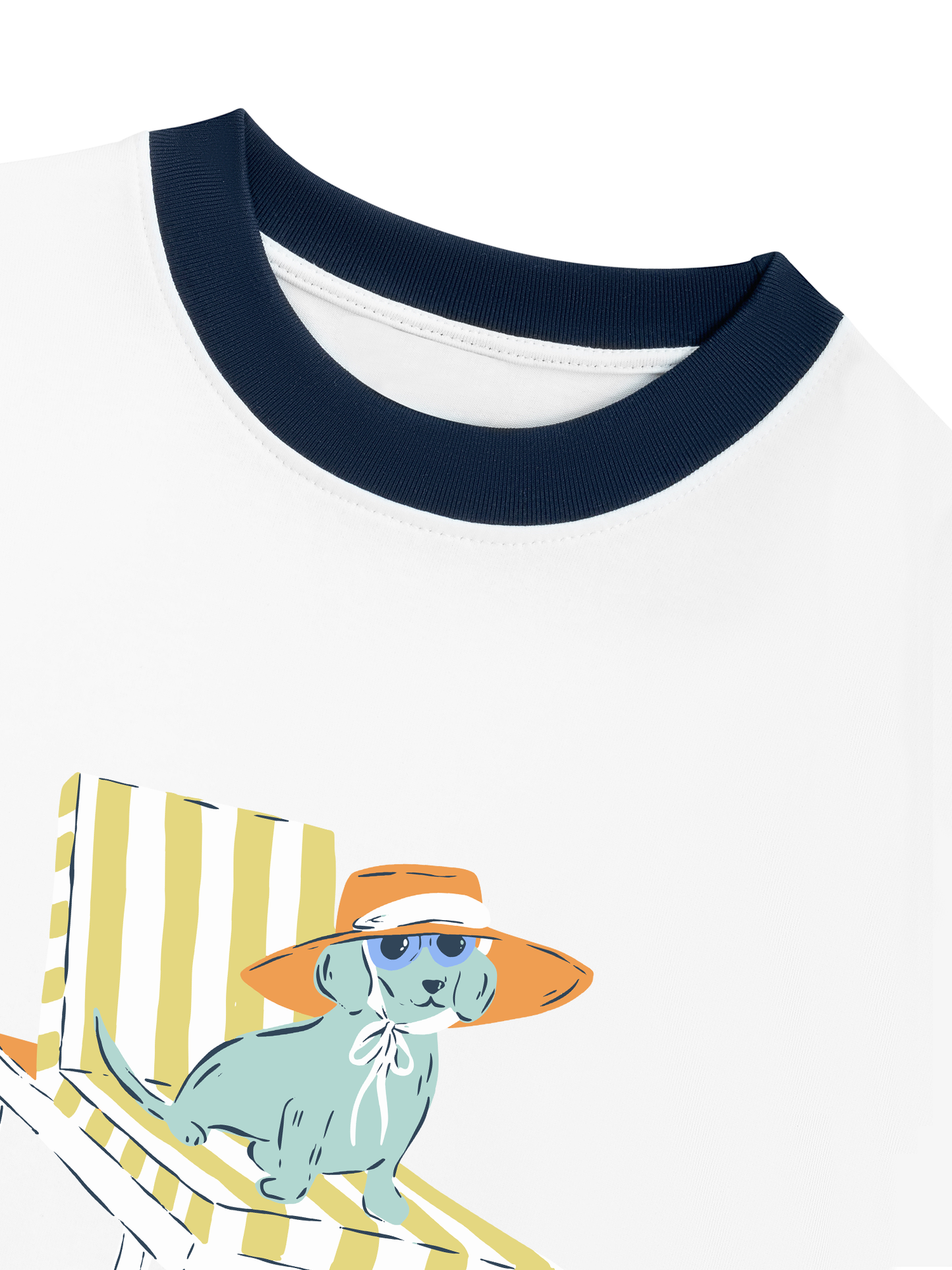 Áo Thun Ringer Relaxed Fit Big Pawsonality