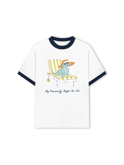 Áo Thun Ringer Relaxed Fit Big Pawsonality