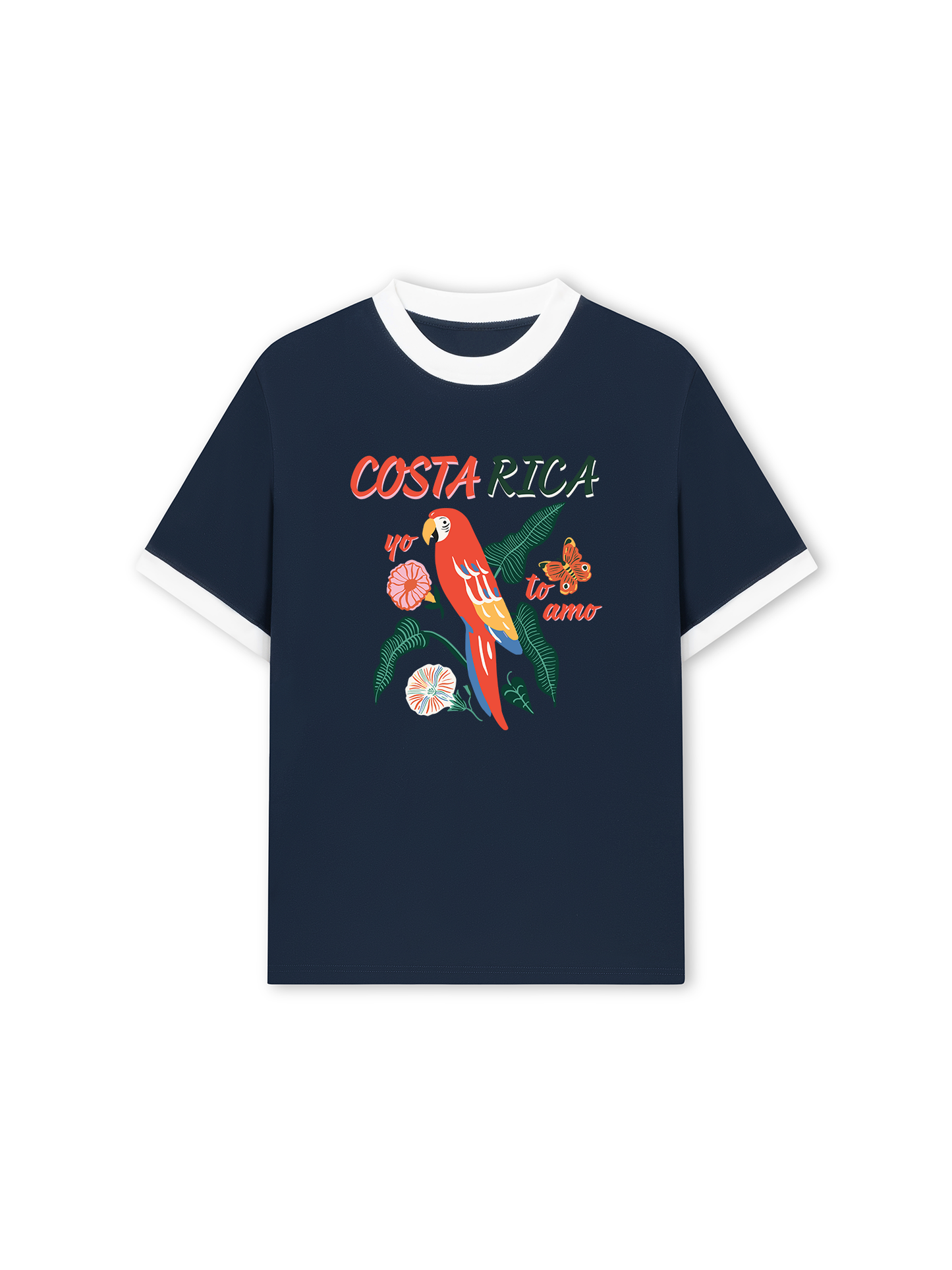 Áo Thun Ringer Relaxed Fit Costa Rica