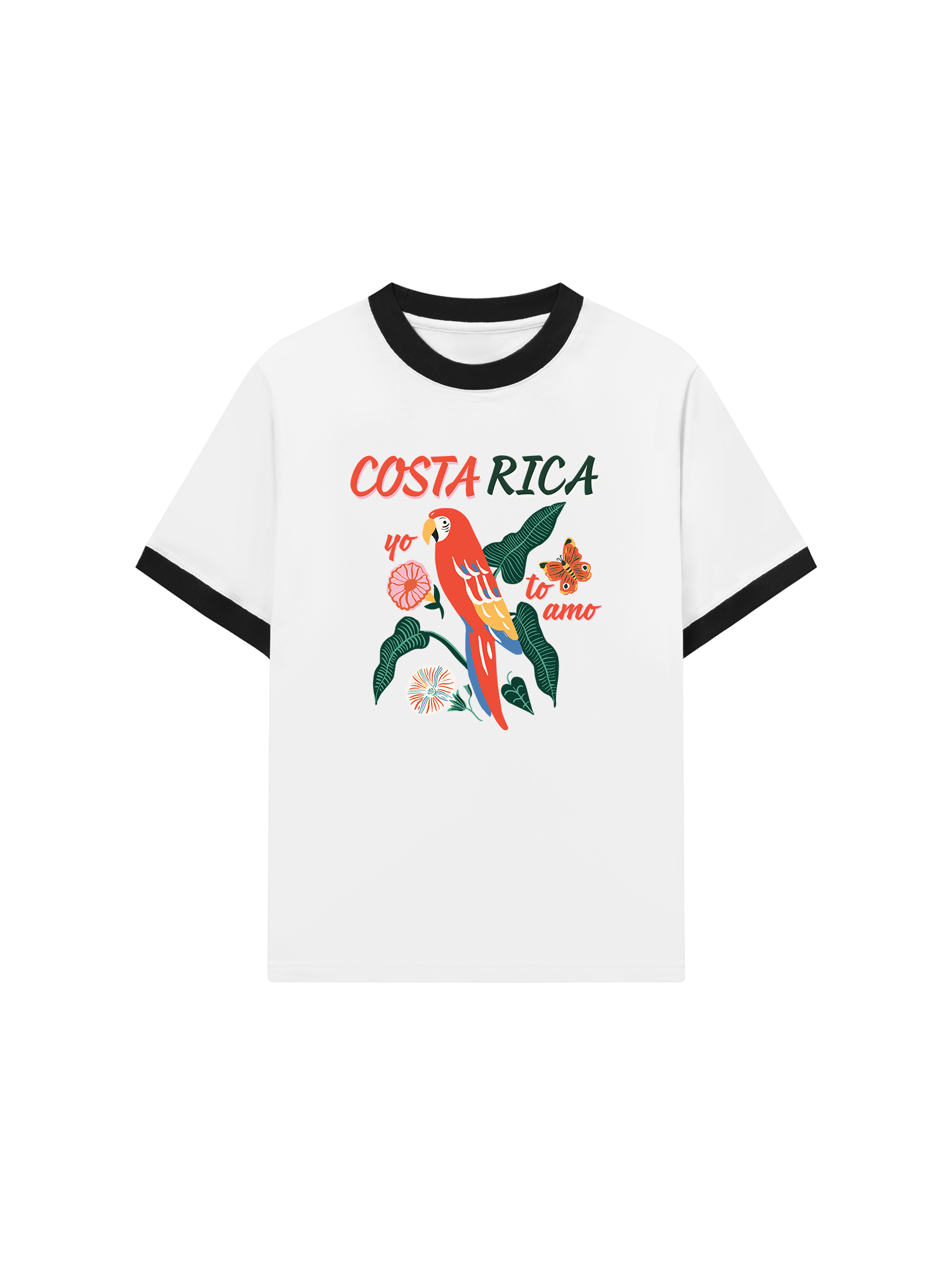 Áo Thun Ringer Relaxed Fit Costa Rica