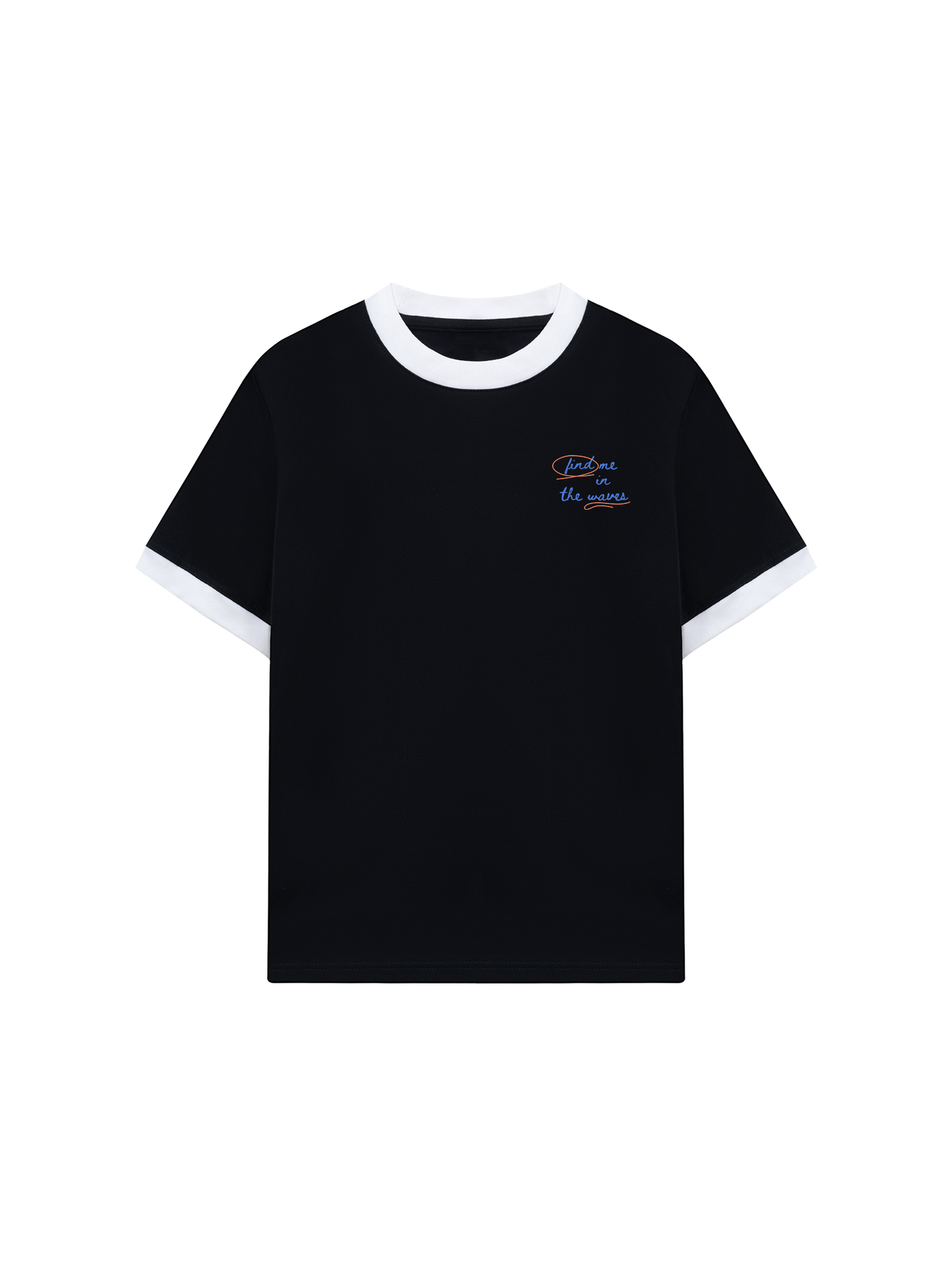 Áo Thun Ringer Relaxed Fit Find Me In The Waves