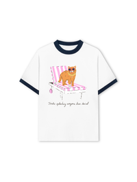 Áo Thun Ringer Relaxed Fit Finds Splashing