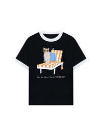 Áo Thun Ringer Relaxed Fit Im Paw Sible