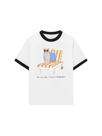 Áo Thun Ringer Relaxed Fit Im Paw Sible