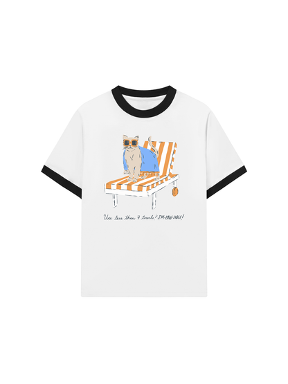 Áo Thun Ringer Relaxed Fit Im Paw Sible