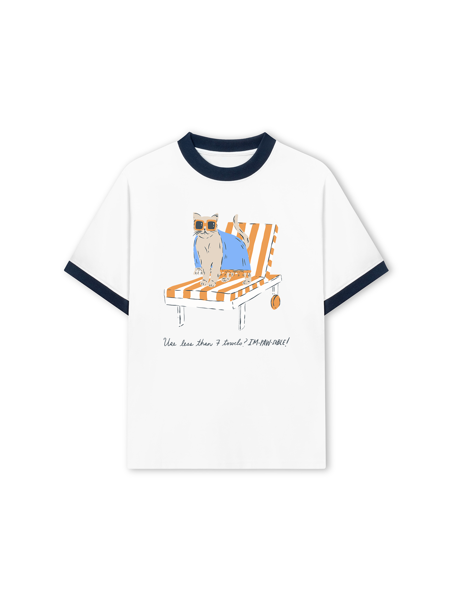 Áo Thun Ringer Relaxed Fit Im Paw Sible