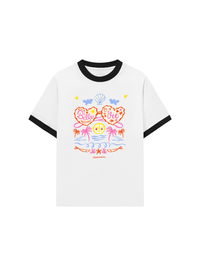 Áo Thun Ringer Relaxed Fit La Bellevie