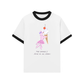 Áo Thun Ringer Relaxed Fit Lived On Ice Cream
