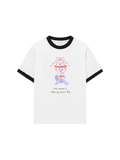 Áo Thun Ringer Relaxed Fit My Dream Trip