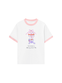 Áo Thun Ringer Relaxed Fit My Dream Trip