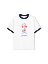 Áo Thun Ringer Relaxed Fit My Dream Trip