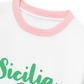 Áo Thun Ringer Relaxed Fit Sicilia Italia