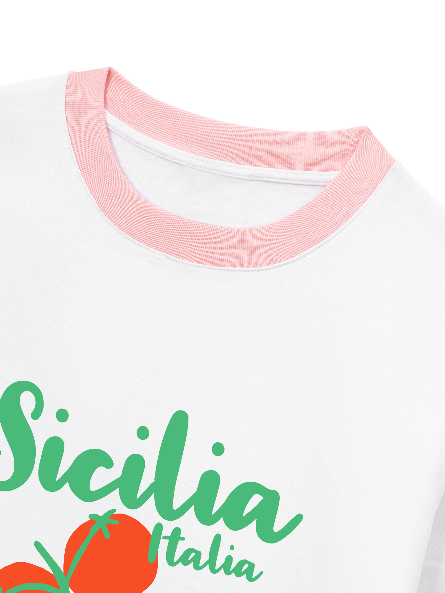Áo Thun Ringer Relaxed Fit Sicilia Italia
