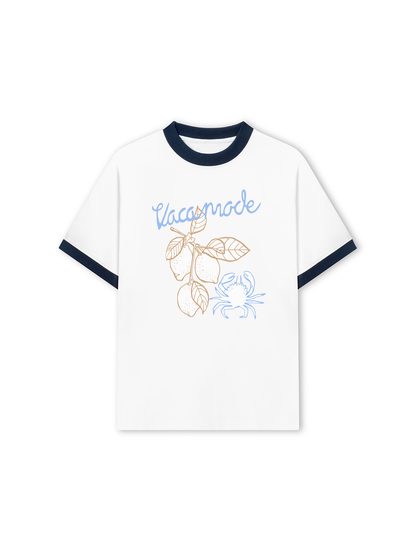 Áo Thun Ringer Relaxed Fit Vacamode