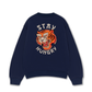 Áo Sweater Nỉ Hai Da Stay Hungry