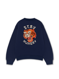 Áo Sweater Nỉ Hai Da Stay Hungry