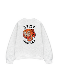 Áo Sweater Nỉ Hai Da Stay Hungry