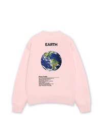 Áo Sweater Nỉ Hai Da The Planet Profile Earth