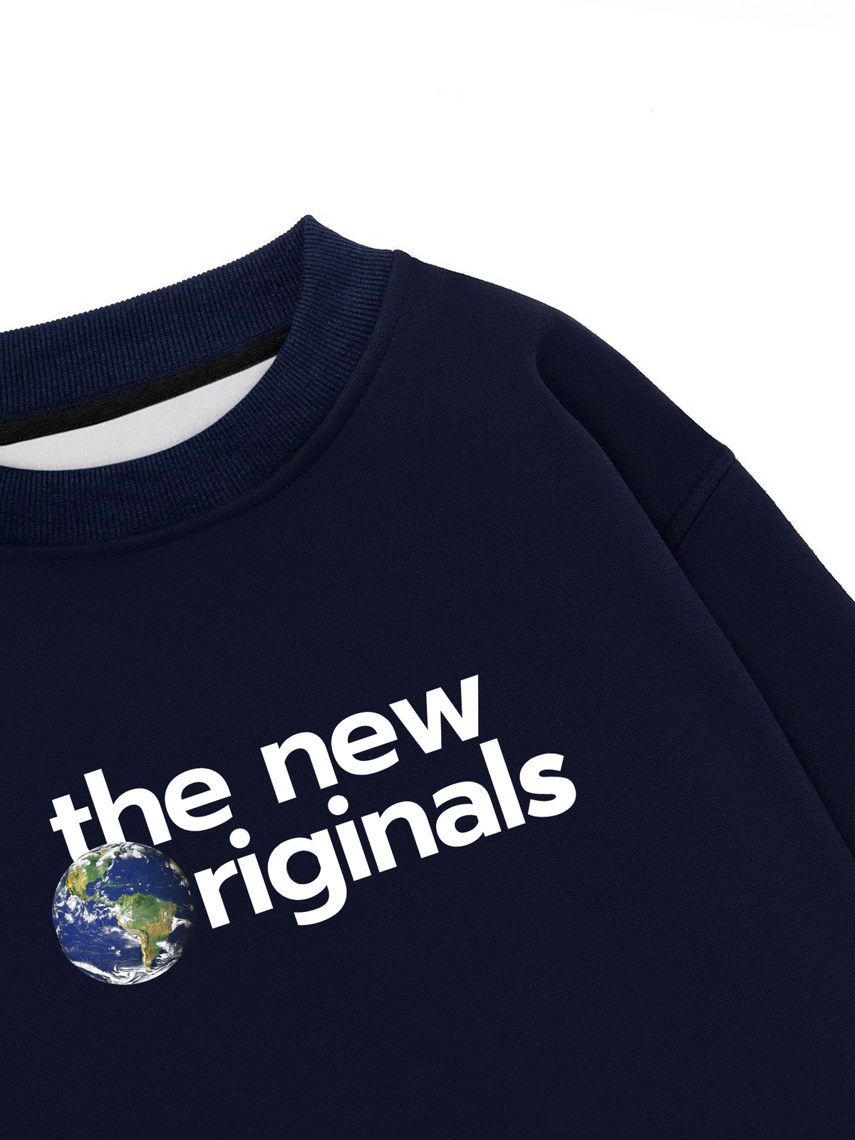 Áo Sweater Nỉ Hai Da The Planet Profile Earth