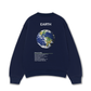 Áo Sweater Nỉ Hai Da The Planet Profile Earth