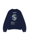 Áo Sweater Nỉ Hai Da The Planet Profile Earth