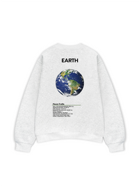 Áo Sweater Nỉ Hai Da The Planet Profile Earth