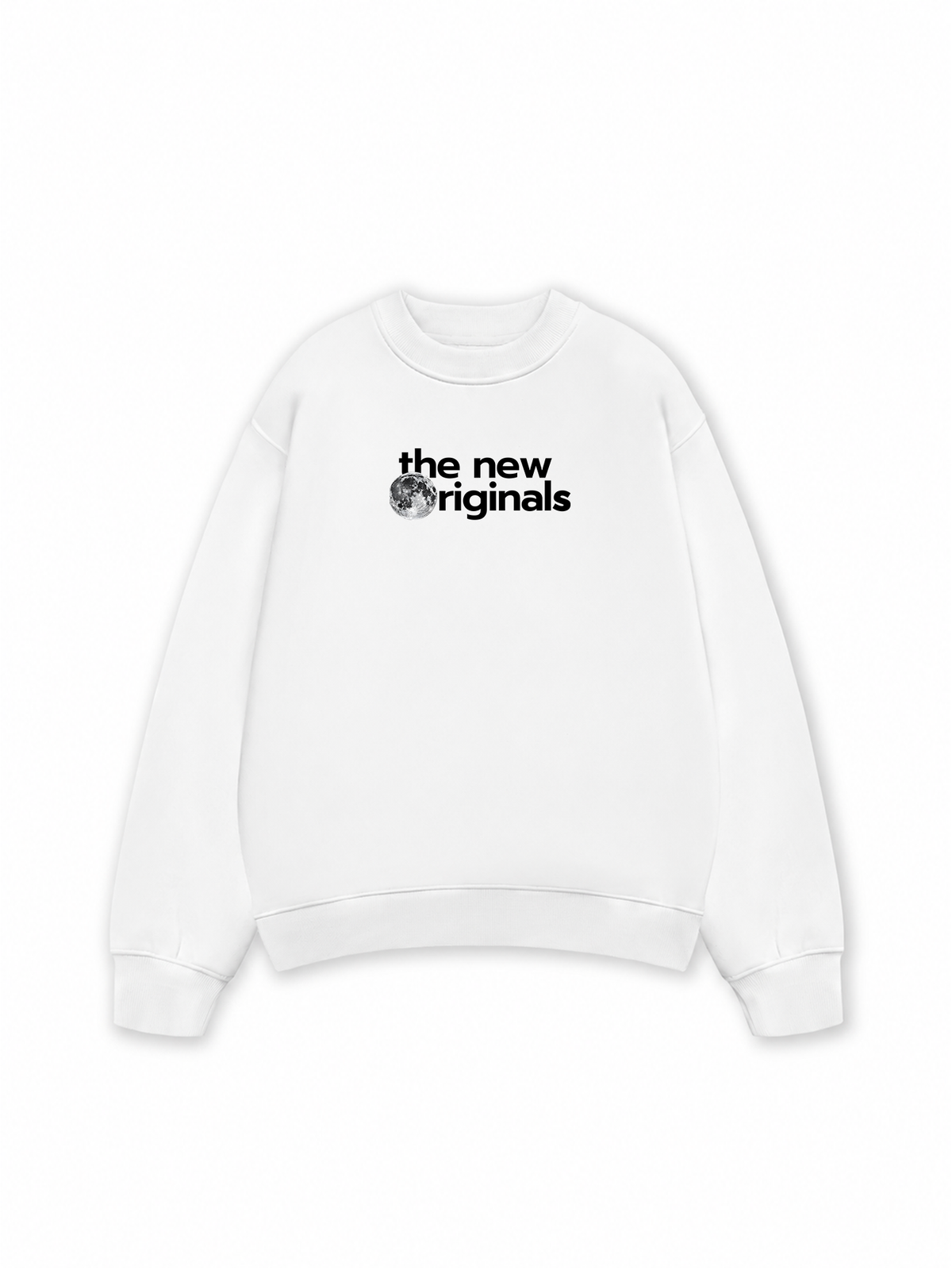 Áo Sweater Nỉ Hai Da The Planet Profile Moon