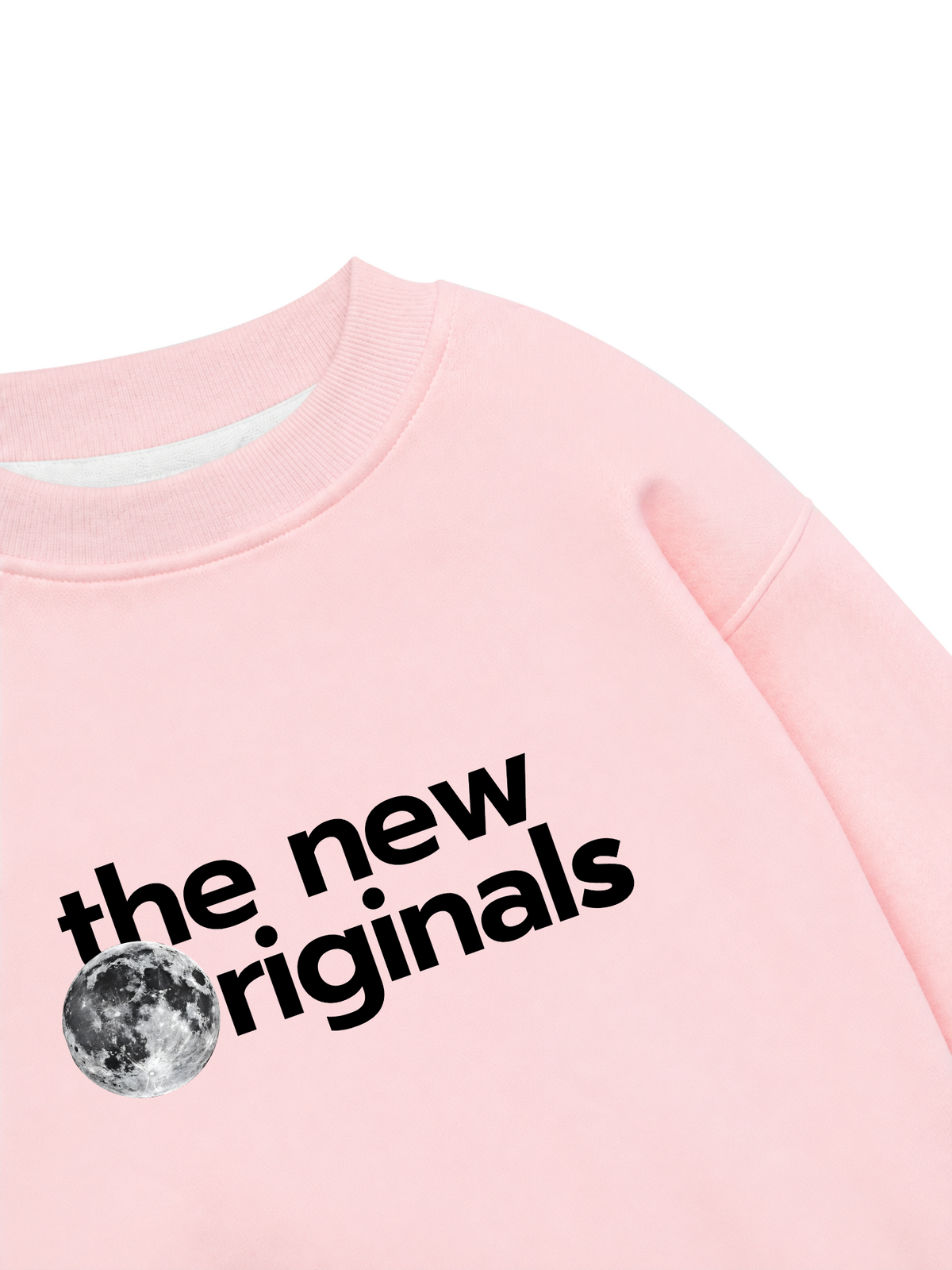 Áo Sweater Nỉ Hai Da The Planet Profile Moon