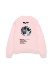 Áo Sweater Nỉ Hai Da The Planet Profile Moon