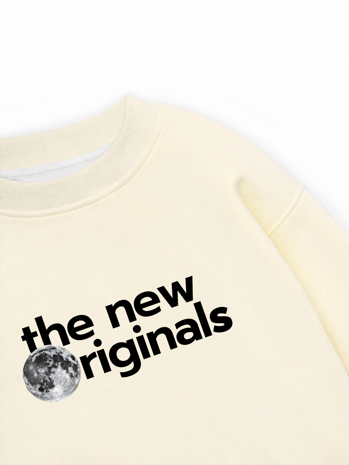 Áo Sweater Nỉ Hai Da The Planet Profile Moon