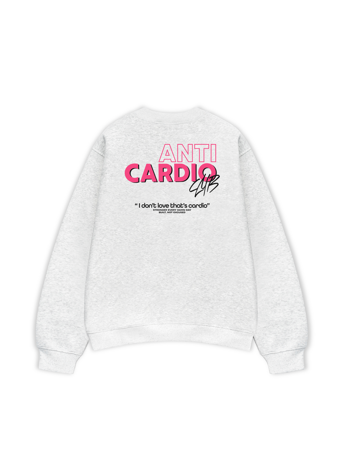 Áo Sweater Nỉ Hai Da Anti Cardio Club
