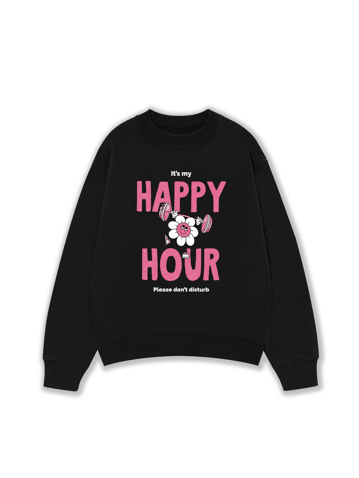Áo Sweater Nỉ Hai Da Happy Hour